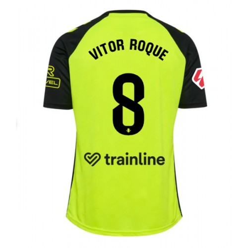 Dres Real Betis Vitor Roque #8 Gostujuci 2024-25 Kratak Rukav